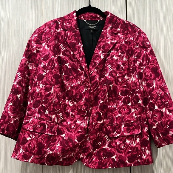 NEW Talbots Woman Petites | Rose‎ Blazer | 20W Petite - Picture 1 of 12